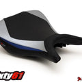 Yamaha R3 Seat Cover 2015-2022 2023 2024 2025 Tec-Grip Luimoto Dark Blue Black