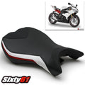 Triumph Daytona 675 Seat Cover 2013 2014 2015 2016 2017 Luimoto Black Red Rider