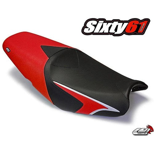 Kawasaki ZX14R ZX14 Seat Cover 2006-2009 2010 2011 Black Deep Red Luimoto Rider