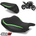 Z900 Seat Covers 2017 2018 2019 Black Green Kawasaki Luimoto Front Rear Tec-Grip