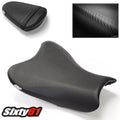 Suzuki Gsxr 1000 Seat Covers 2007 2008 Black Luimoto GSXR1000 Front Rear Carbon