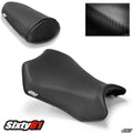Kawasaki Ninja 250R Seat Covers 2008-2010 2011 2012 Black Luimoto Front Rear