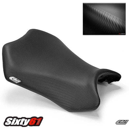 Kawasaki Ninja 250R Seat Cover 2008 2009 2010 2011 2012 Front Black Luimoto