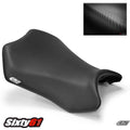 Kawasaki Ninja 250R Seat Cover 2008 2009 2010 2011 2012 Front Black Luimoto