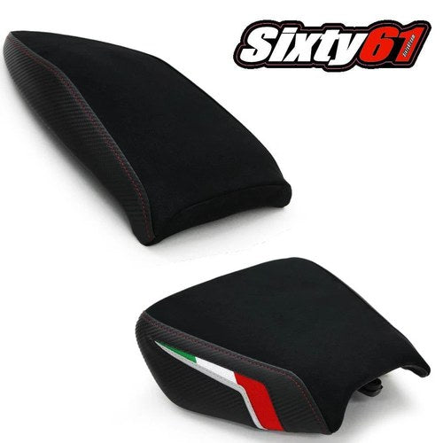 Aprilia RS250 RS 250 Seat Covers 1998-2002 Black Team Italia Luimoto Front Rear