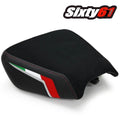 Aprilia RS250 RS 250 Seat Cover 1998-2002 Black Suede Team Italia Luimoto Front