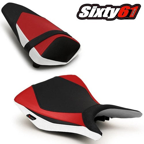 Yamaha R3 Seat Covers 2015-2024 2025 Tec-Grip Luimoto Front Rear Black Red White