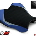 Yamaha R1 Seat Covers 2015-2023 2024 2025 2026 Black Blue Luimoto Front Suede
