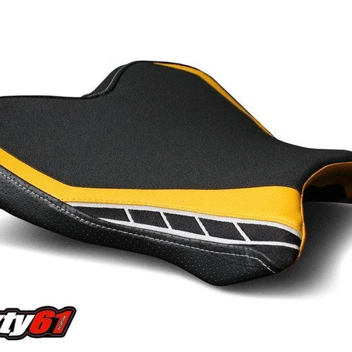 Yamaha R1 Seat Cover 2015-2024 2025 2026 Black Yellow Luimoto Front Anniversary