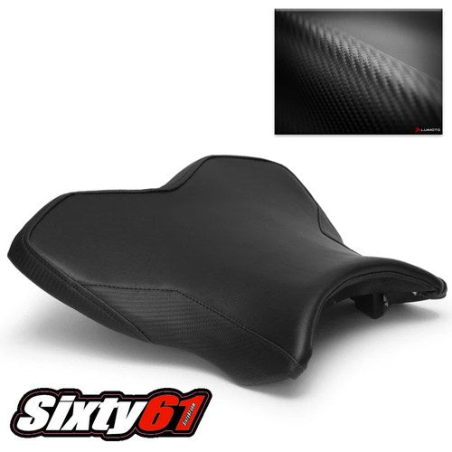 Yamaha R1 Seat Cover 2015-2022 2023 2024 2025 2026 Luimoto Front Black Carbon