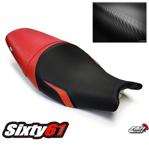 Kawasaki ER6F ER6N Ninja 650R 2005 2006 2007 2008 Seat Cover Luimoto Red Black
