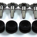 4x Rubber Fairing Grommet Yamaha R1 R6 Grommets & m6 Stainless Shoulder Bolts