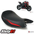Suzuki Gsxs 1000 Seat Cover 2015-2019 2020 Luimoto Front Suzuki Black Red Carbon