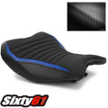 Kawasaki Z900 Seat Cover 2017 2018 2019 Luimoto Front Blue Black Carbon