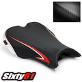 Triumph Daytona 675 Seat Cover 2006-2010 2011 2012 Luimoto Sport White Red Black