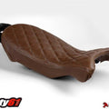 BMW R nineT Scrambler - Urban - Solo Seat Cover 2016-2020 Luimoto Dark Brown
