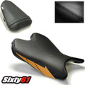 Yamaha R6 Seat Covers 2008-2014 2015 2016 Luimoto Front Rear Gold Black Sport