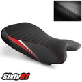 BMW S1000RR Seat Cover 2019-2024 2025 2026 Luimoto Front Motorsports Red Black