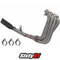 Voodoo Exhaust Gsxr 1000 2009-2014 2015 2016 Suzuki 4:1 Full System Shorty Black