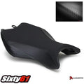 Kawasaki H2 Seat Cover 2015-2023 2024 2025 2026 Luimoto Black Carbon Fiber Front