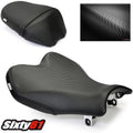 Suzuki Gsxr 1000 Seat Covers 2009-2014 2015 2016 Black Luimoto Front Rear Carbon