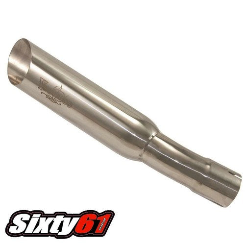 Voodoo Exhaust ZX10R 2016-2023 2024 2025 Shorty Polished Steel Kawasaki ZX 10R
