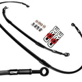 Brake Lines for Honda CRF250L (Non-ABS) 2013-2020 Front Rear Carbon Stainless