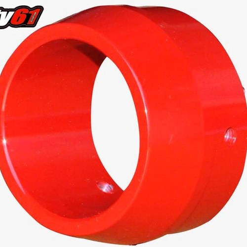 Voodoo Red End Cap Tip for Mini Meg Exhausts Billet Aluminum
