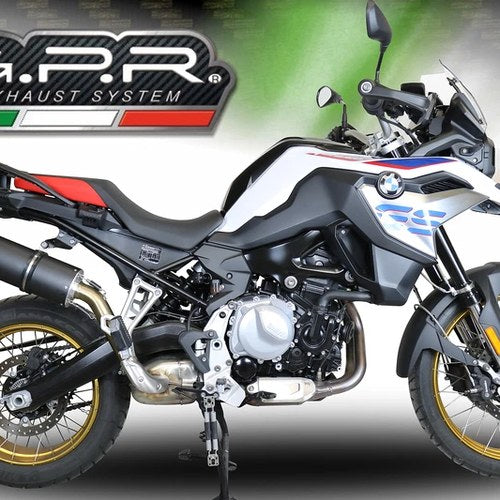 Gpr Exhaust BMW F850GS - Adventure 2018-2020 Homolog Slip-On Furore Evo4 Nero