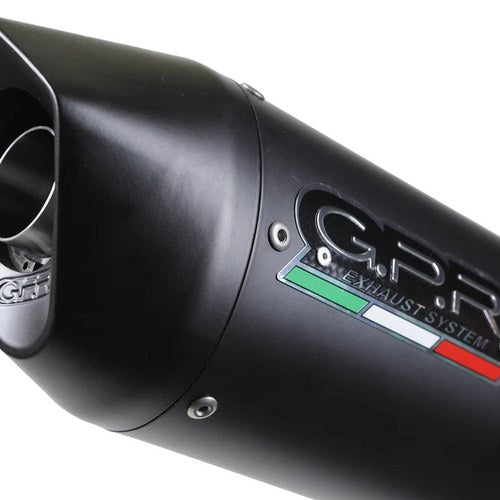 Gpr Exhaust Yamaha XT1200Z Supertenere 2010-2015 Homolog Slip-On Furore Nero