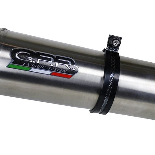 Gpr Exhaust BMW F650ST 1993-2002 Homolog Slip-On SatInox