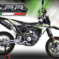 Gpr Exhaust Fantic Motor 125 M Performance 2019-2020 Homol Slip-On Furore Nero