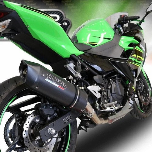 Gpr Exhaust Kawasaki Ninja 400 2018-2021 2022 Slip-On Furore Evo4 Nero Link Pipe