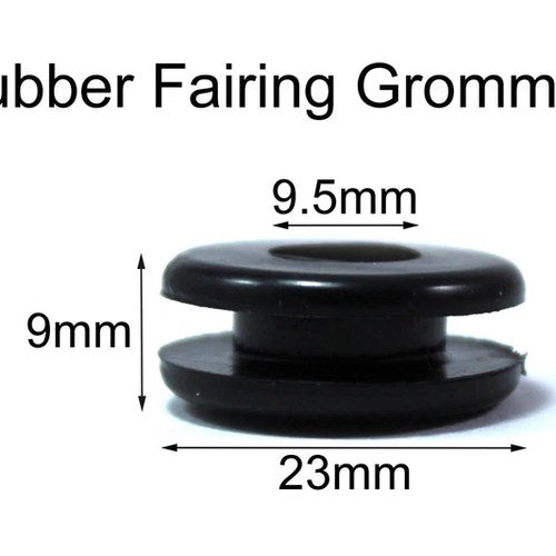 2x Rubber Fairing Grommet 09320-08018 fits Suzuki Bandit Air Cleaner ATV Fender