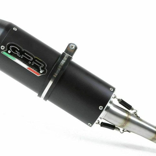 Gpr Exhaust Aprilia Mana 850 - GT 2007-2016 Mid Full System Furore Nero Homolog