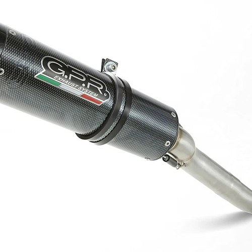 Gpr Exhaust Benelli Tnt 1130 2008-2016 Homolog Slip-On Tiburon Poppy