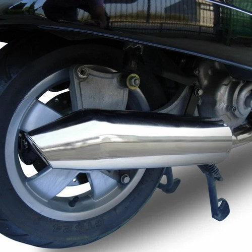 Gpr Exhaust Malaguti Spidermax 500 GT 2004-2011 Homolog Slip-On Vintalogy