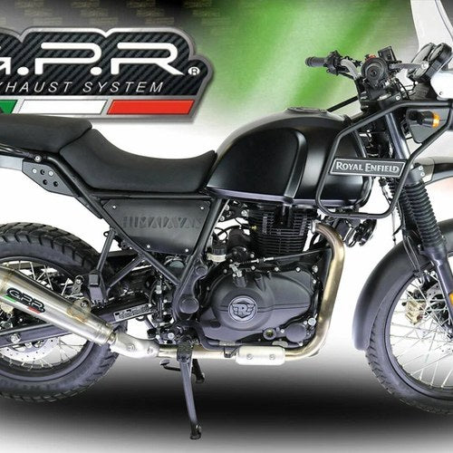 Gpr Exhaust Royal E. Himalayan 410 2017-2020 D.42,5 Homolog Slip-On Vintacone