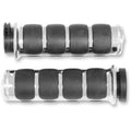 Kuryakyn Standard Iso Grips Chrome 6205 For Harley Cable Op. 96-20