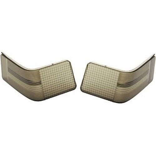 Smoke Smoked Tour Pak Lens Kit for Harley Ultra Classic Flhtcu 89-13