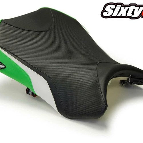 Kawasaki Ninja 250R Seat Cover 2008 2009 2010 2011 2012 Luimoto Green Black