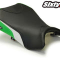 Kawasaki Ninja 250R Seat Cover 2008 2009 2010 2011 2012 Luimoto Green Black