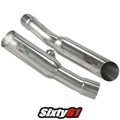 Voodoo Exhaust ZX14R 2012-2023 2024 2025 2026 Kawasaki Ninja Slip On Polished