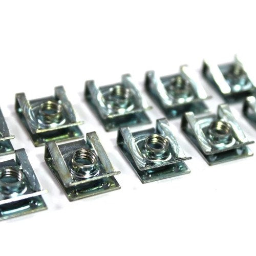 10x Small m5 Yamaha R1 R6 Thundercat Fairing Spring Clip Speed Spire Nuts R125