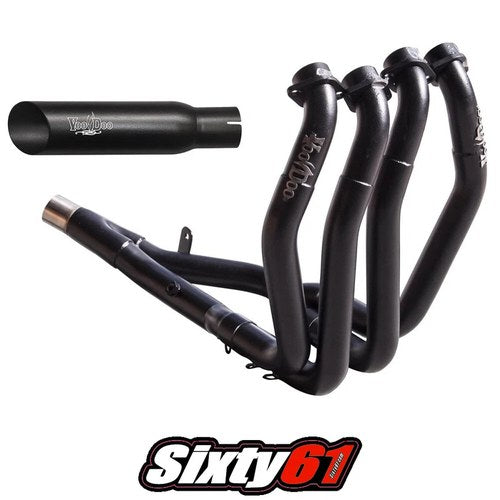 Hayabusa Voodoo Exhaust 2022-2026 Suzuki Stock Swingarm Full System Black 4:1