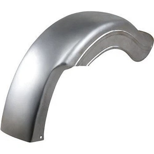 Raw Steel Rear Fender 7" Wide 38" Long Fat Bob Style for Custom Left Side Drive