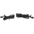 Drag Specialties Chrome Smoke LED Handlebar Marker Lights for Hydraulic Clutch