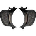 Custom Dynamics CD-RG-V-AW2-B Black Vent Inserts w/ LED Lights 15-21 Road Glide