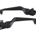 Black Skull Levers Set Clutch & Brake for Harley Dyna Sportster & Softail