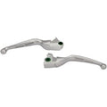 Chrome Slotted Wide Blade Brake & Clutch Levers Set for Harley Trikes 17-18
